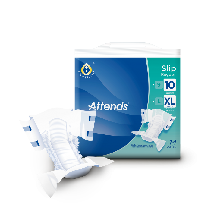 Attends Slip Regular 10 XL