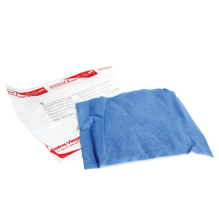 Absorberende kompressen 10 x 10cm (houdbaarheid 2025/09)