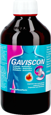 Gaviscon Antizuur-antireflux Susp Oraal Gebr.600ml
