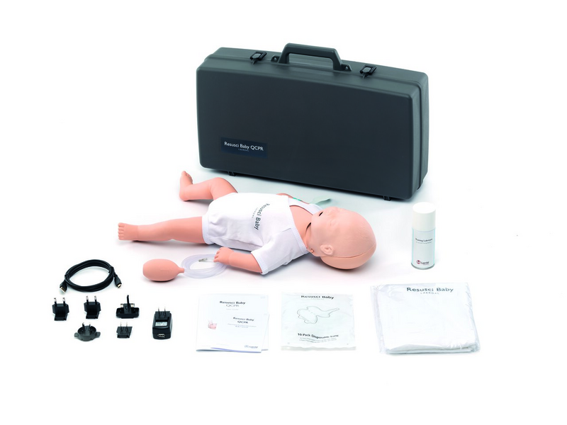 Resusci Baby QCPR met luchtweghoofd