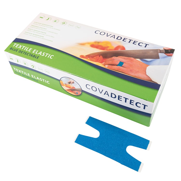 Covadetect detecteerbare textiel kneukelpleister