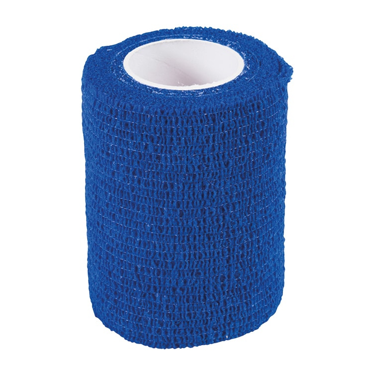 Cohesief verband blauw 4,50 m x 10 cm