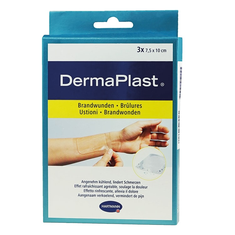 Dermaplast brandwonden 4,5 x 6,5cm