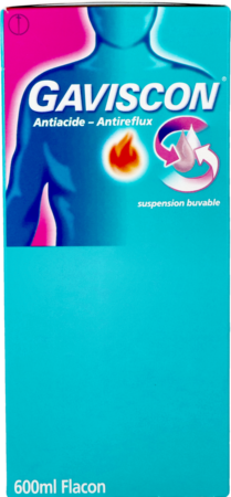 Gaviscon Antizuur-antireflux Susp Oraal Gebr.600ml