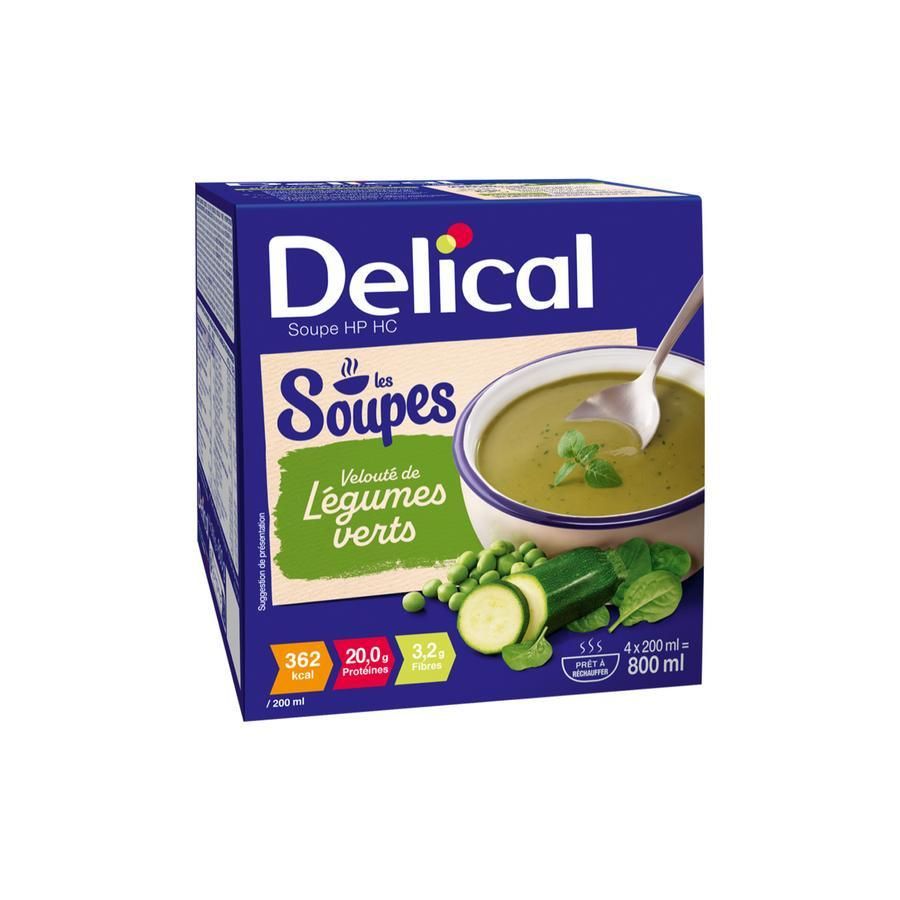 Delical soep HPHC - 800 ml - groene groenten