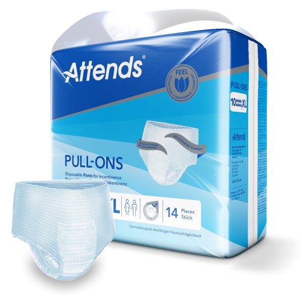 Attends Pull-Ons 10 Extra Large