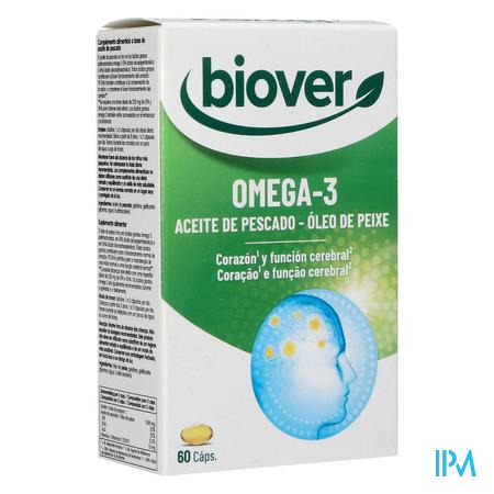 Biover Omega 3 Visolie Caps 60
