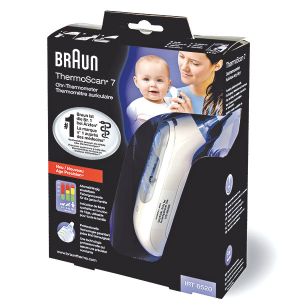 Oorthermometer Braun thermoscan per stuk