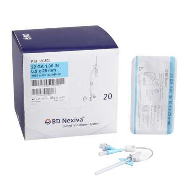 BD Nexiva IV catheter met Dual Port