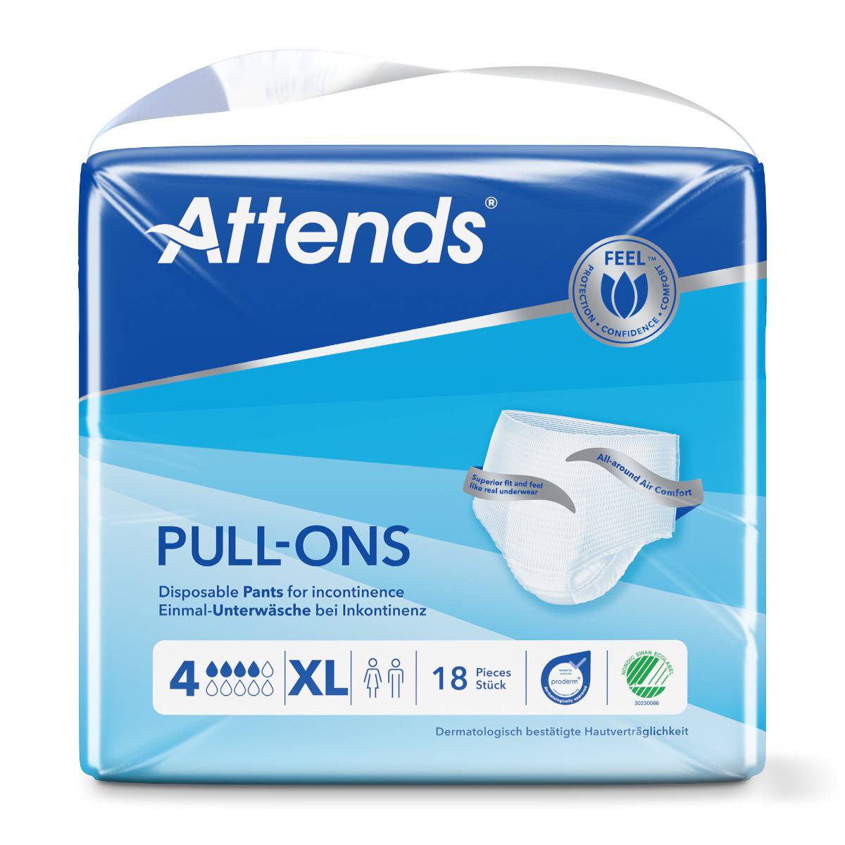 Attends Pull-Ons 4 XL