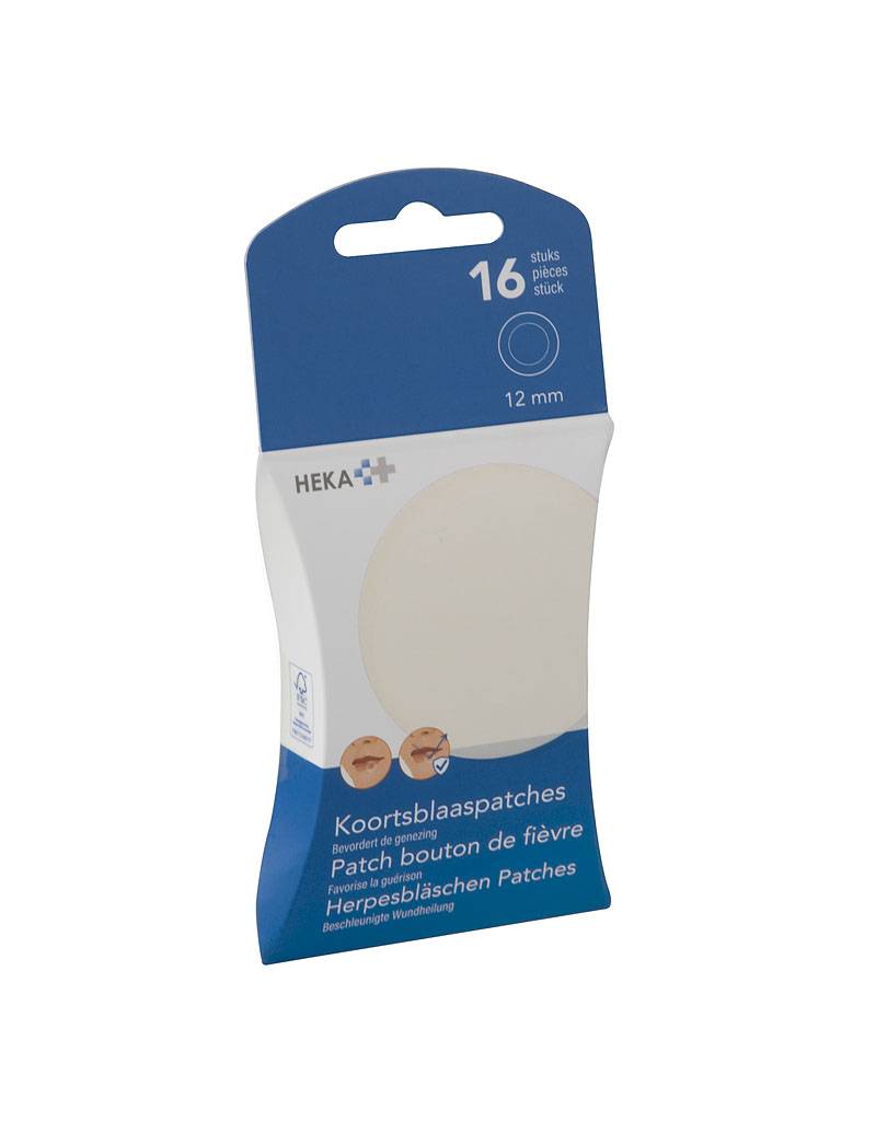 Heka koortsblaaspatches 12 mm