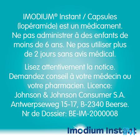Imodium Instant Smelttabl 60