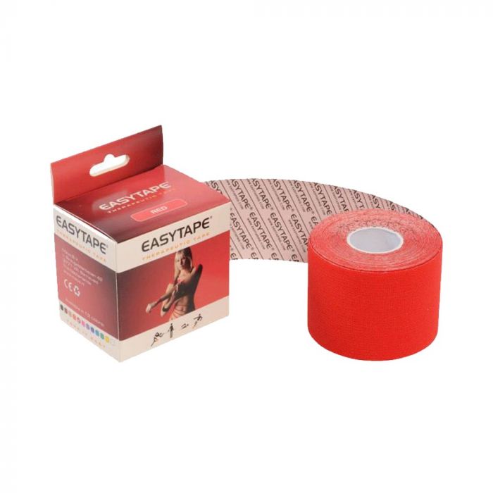 Easytape ruban élastique 5x 5 cm rouge