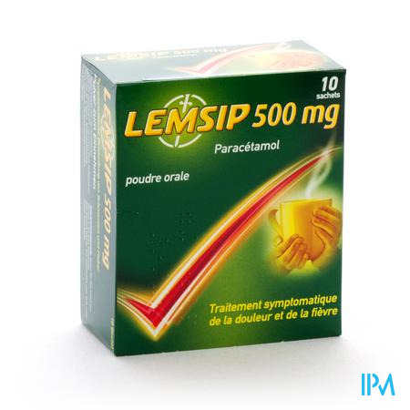 Lemsip Lemon 500 Sach Zakjes 10