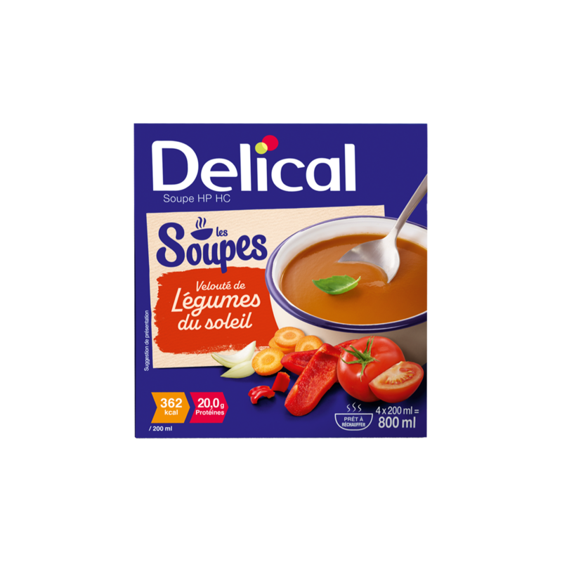 Delical soep HPHC - 800ml - zomerse groenten