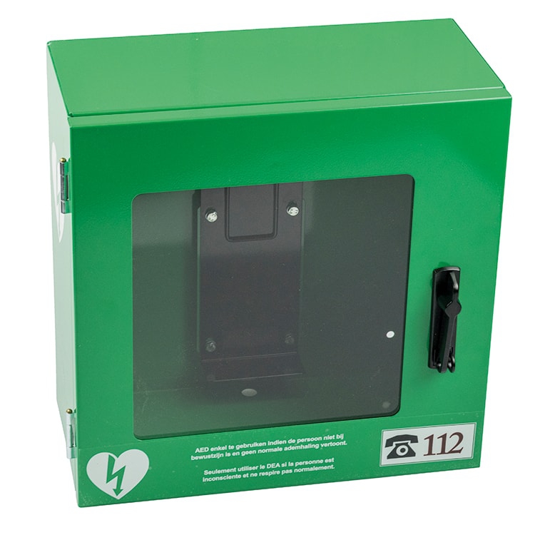 Metalen AED kast