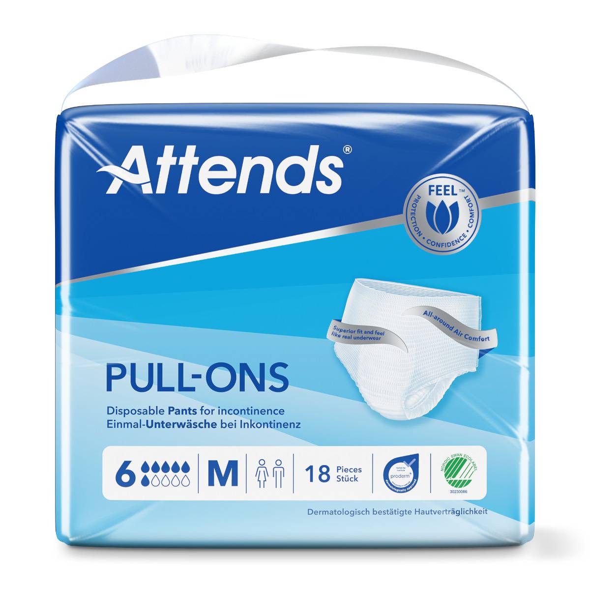 Attends Pull-Ons 6 Medium
