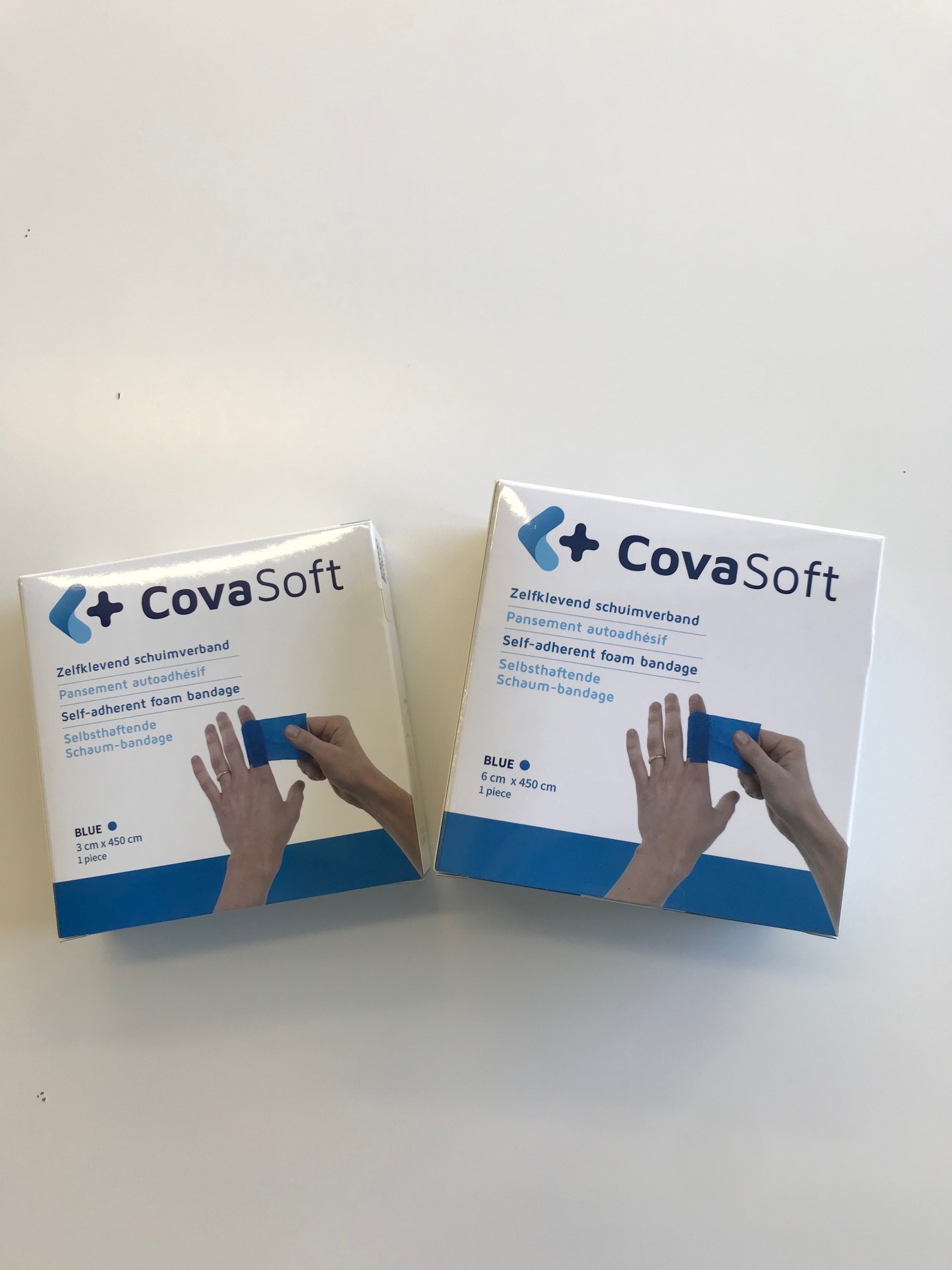 Soft wondverband blauw