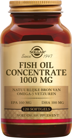 Solgar Fish Oil Concentrate Softgel 120x1000mg