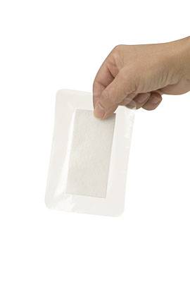 Heka plast border transparant 10 x 20 cm steriel - 25st/doos