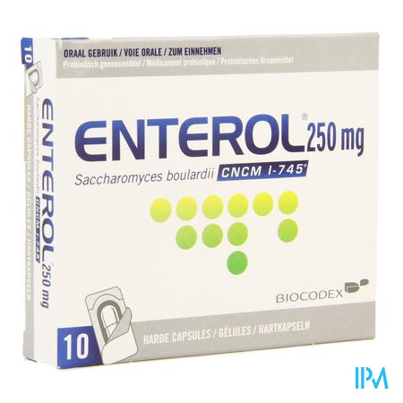 Enterol 250mg Impexeco Caps Harde Dur 10x250mg Pip