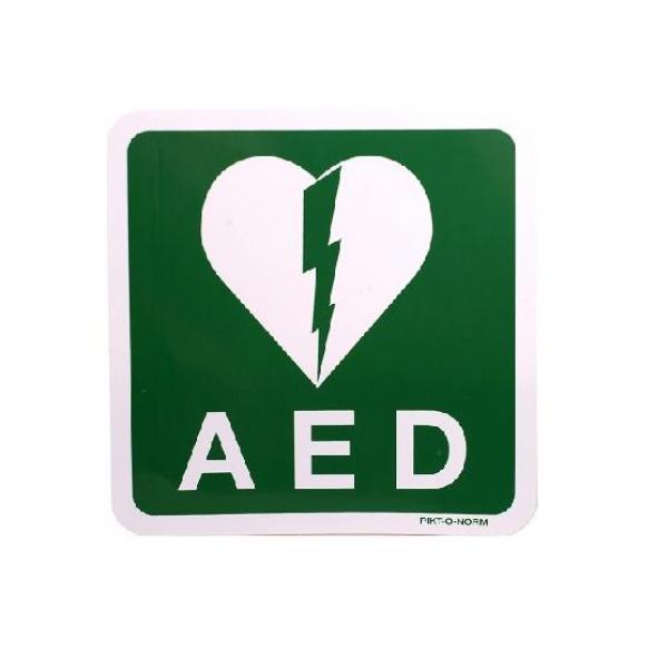 AED stick 10 x 10 cm