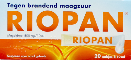 Riopan Gel Sachets Zakjes 20x10ml