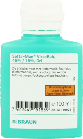 Softa-man Viscorub 45% 18% Gel 20 X 100ml