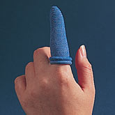 Finger bob blauw