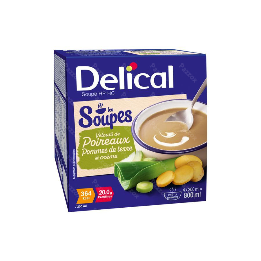 Delical soep HPHC - 800ml - prei/aardappel/room