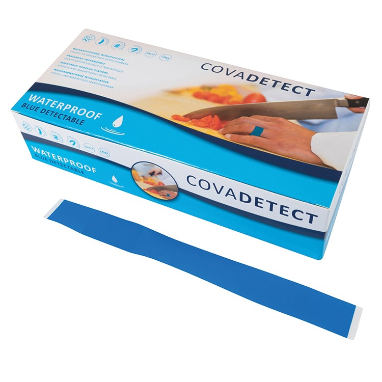 Covadetect detecteerbare waterproof vingerpleister 18 x 2 cm