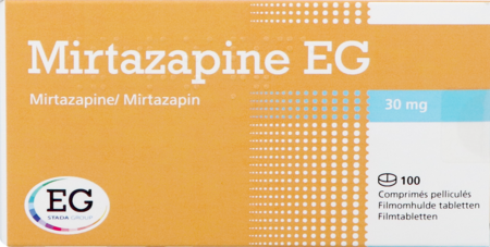 Mirtazapine Eg 30mg Orifarm Filmomh Tabl 100
