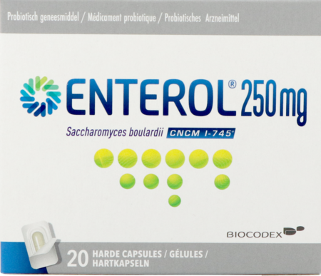 Enterol 250mg Caps Harde Dur S/blister 20x250mg