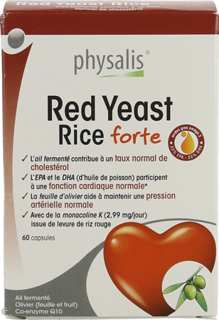 Physalis Red Yeast Rice Forte Caps 60