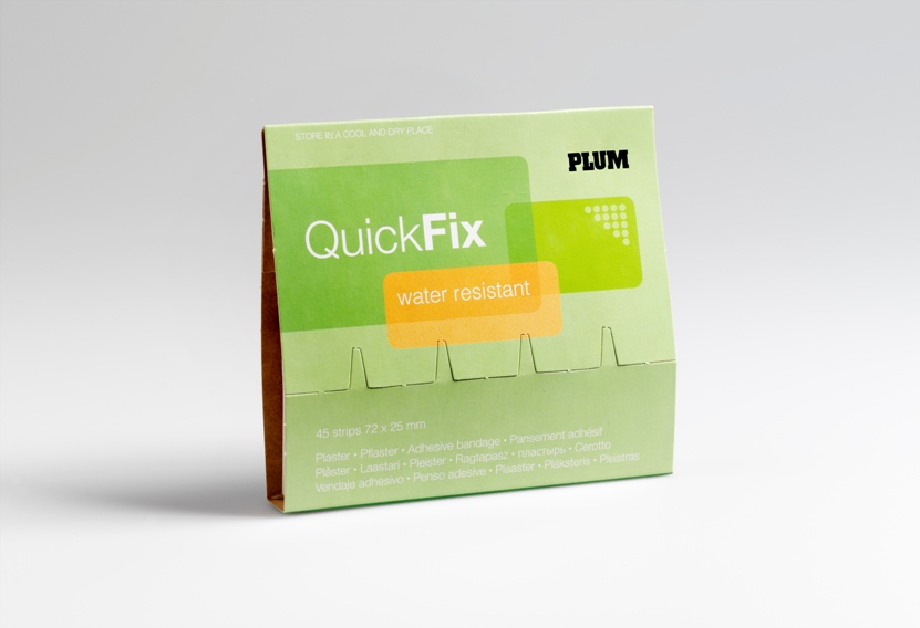 Quick fix vulling waterproof pleisters 45 stuks