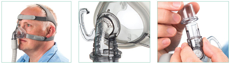 CPAP Masker - volwassene, formaat Medium