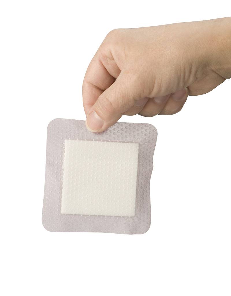 Decifera Foam Silicone border 10 x 10 cm - 5st/doos