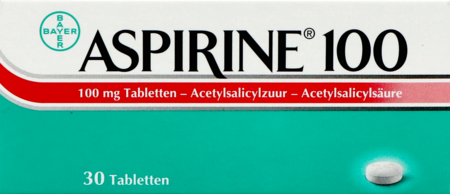 Aspirine 100mg Comp 30