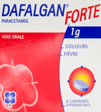 Dafalgan Forte 1g Citrus Bruistabl 8