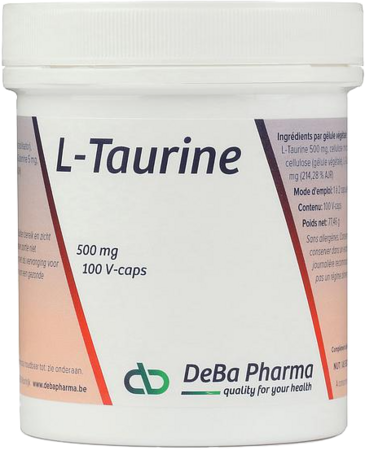 l-taurine Caps 100x500mg Deba