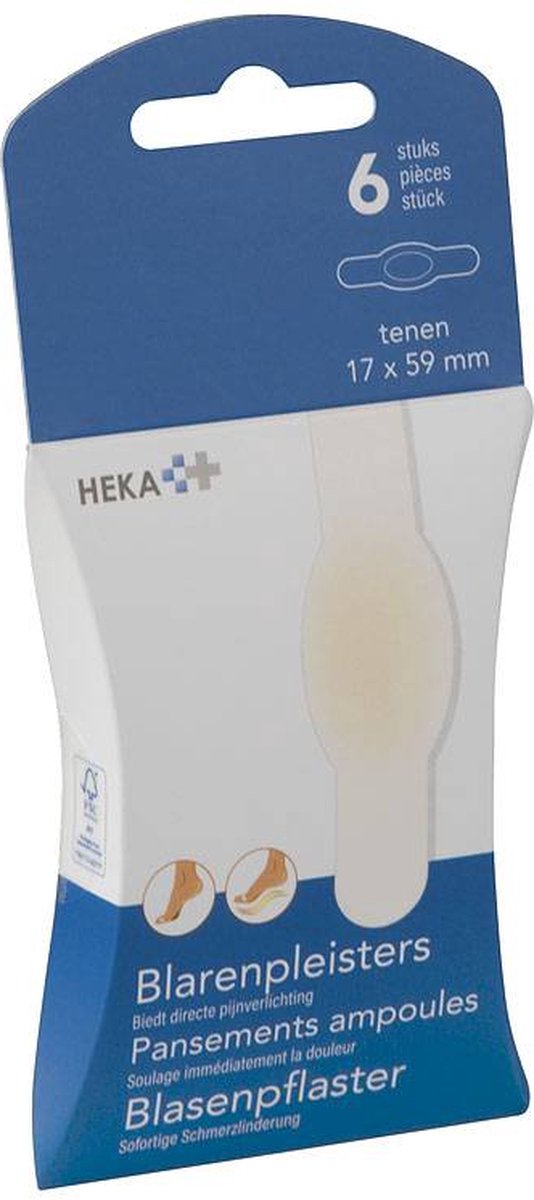 Heka ampoules orteil (par 6 pièces)