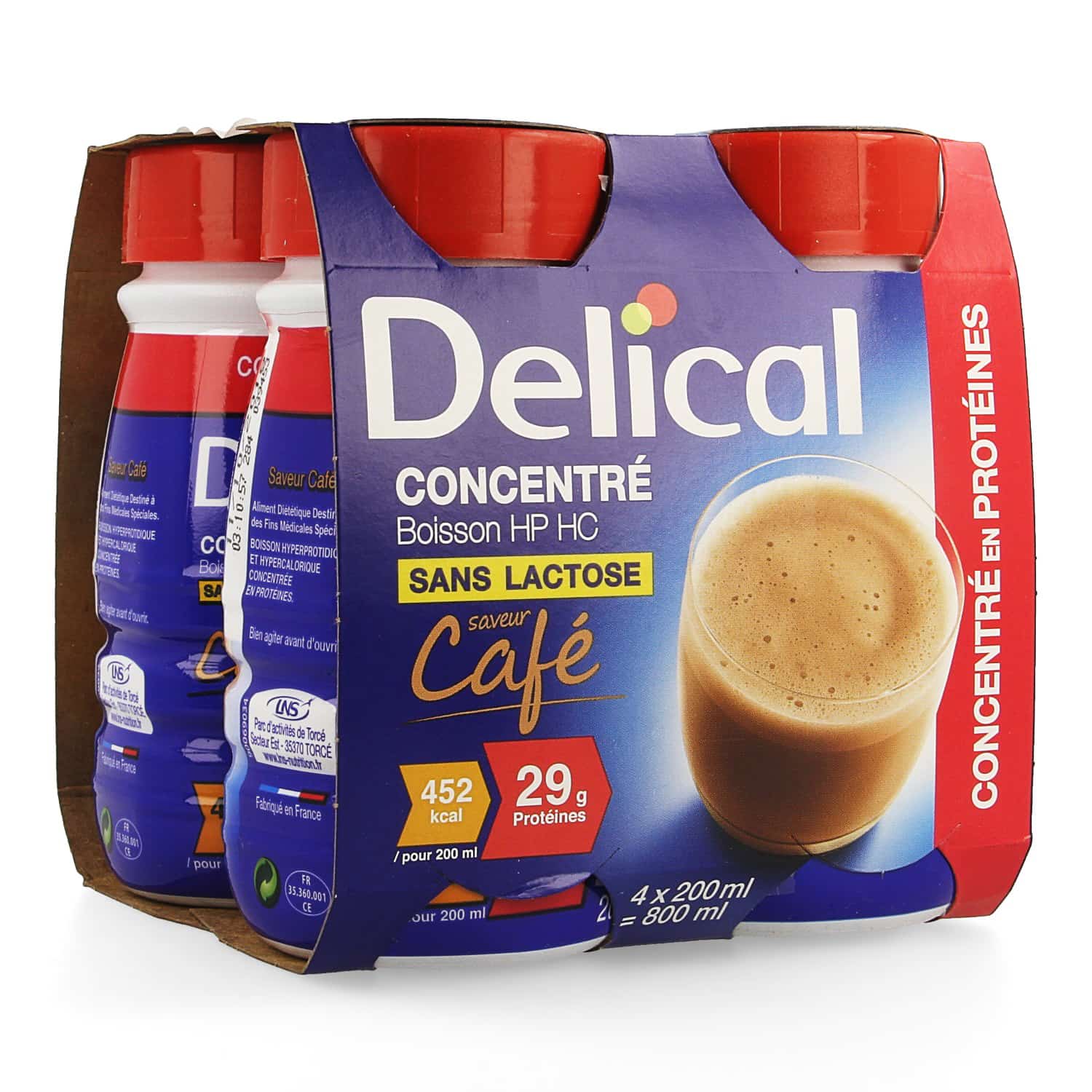 Delical geconcentreerd - 200ml - Koffie